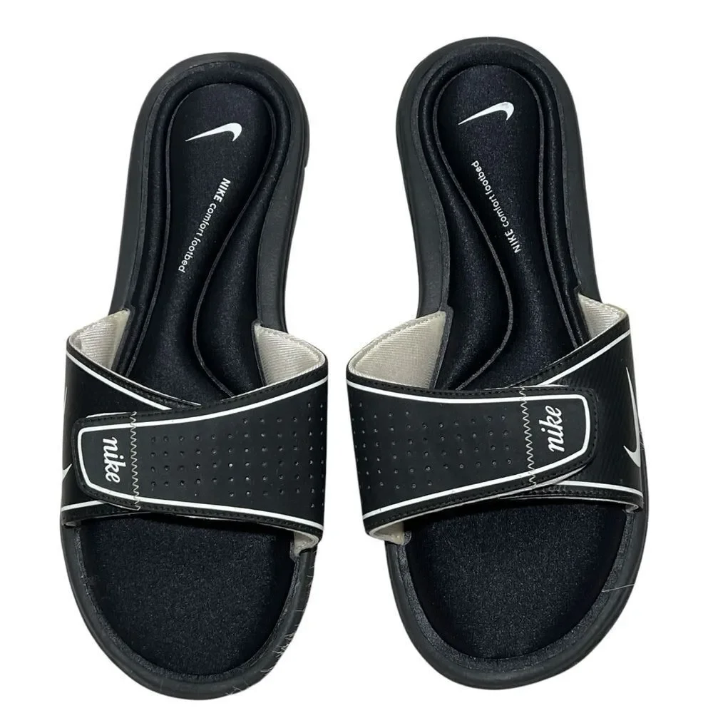 Nike Comfort Slide Memory Foam Black Women's Slide/Flip Flop/Sandal -- 11 - Picture 1 of 12